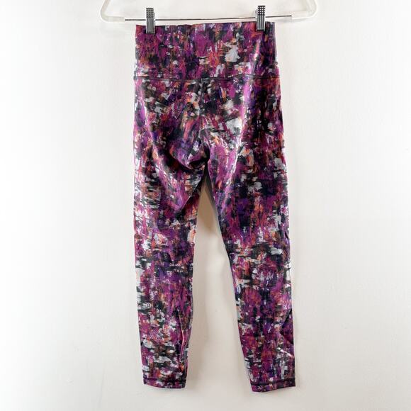 Lululemon Wunder Train High-Rise Tight 25" Cinder Flash Multi 6 - Picture 11 of 12